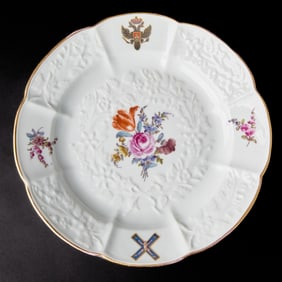 Porcelain Plate from the Order of St. Andrew the First-Called Service