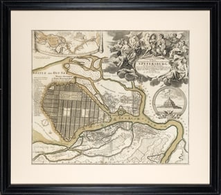 Map of St. Petersburg