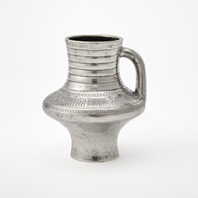 Russian Silver Trompe l’oeil Kvass Jug