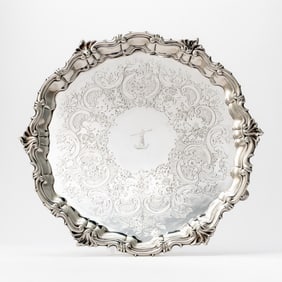 George II Sterling Silver Salver