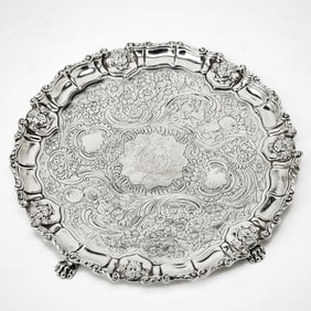 George III Sterling Silver Salver