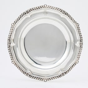 George III Sterling Silver Soup Plate