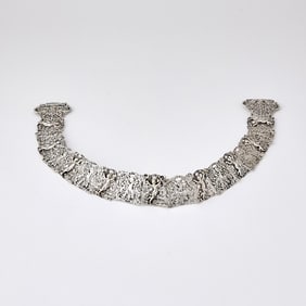 Edward VII Sterling Silver Belt