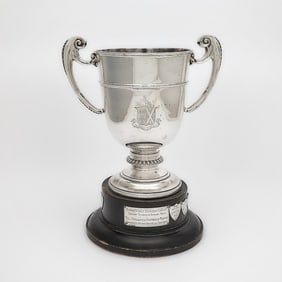 Edward VII Sterling Silver Two Handled Cup