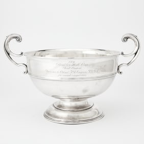 George V Sterling Silver Two Handled Cup