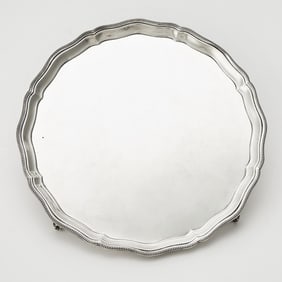 Elizabeth II Sterling Silver Salver