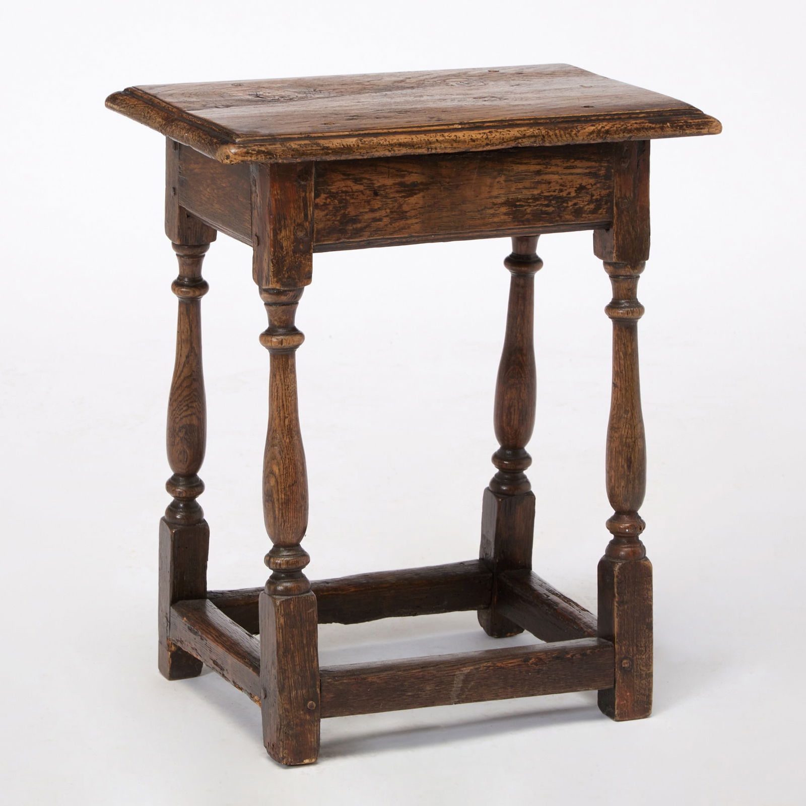 Flemish Oak Joint Stool (1 of 4)