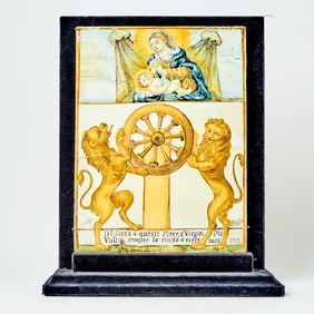 Castelli Maiolica Plaque