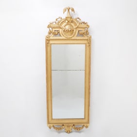 Swedish Gustav III Giltwood Mirror