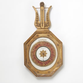Directoire Giltwood Barometer