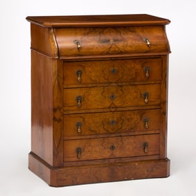 Louis Philippe Walnut Chest of Drawers