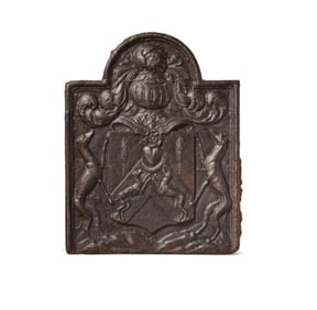 English Cast Iron Fireback