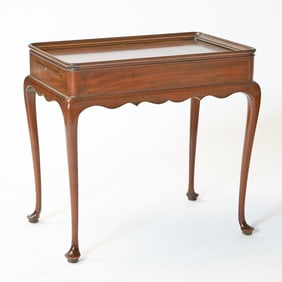 George II Mahogany Tea Table