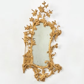 George II Giltwood Mirror