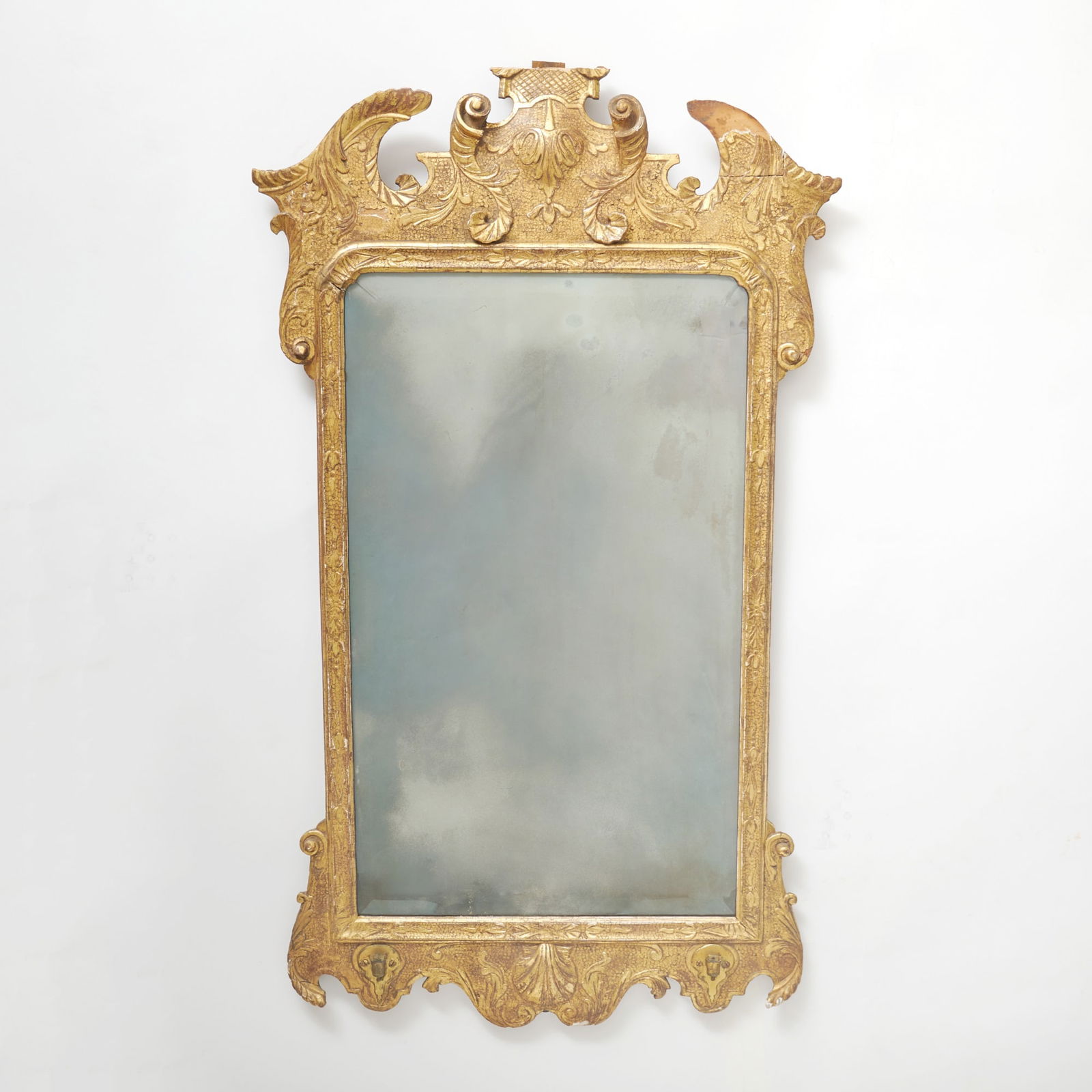 George I Style Gilt Gesso Mirror (1 of 3)
