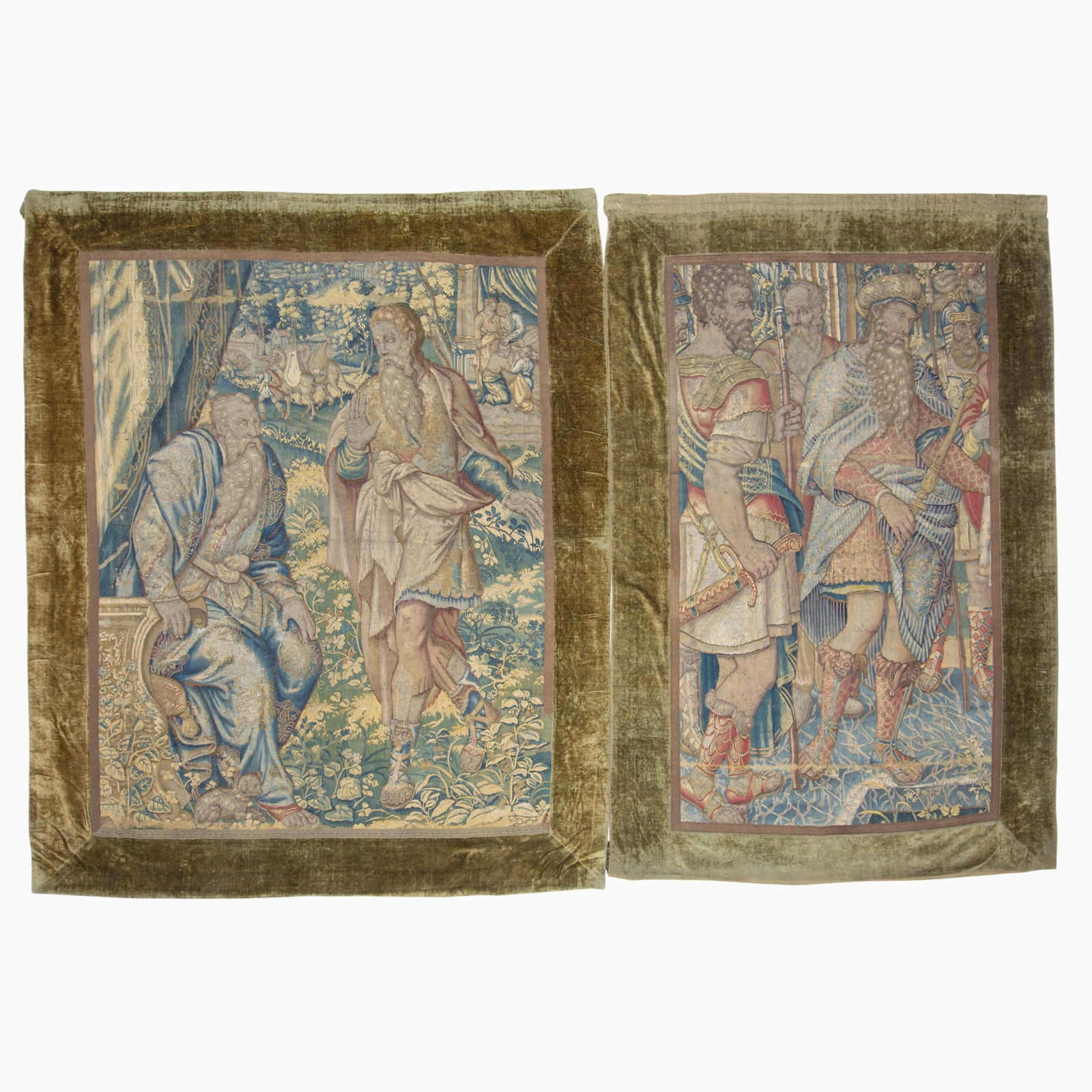 Two Flemish Biblical Tapestry Panels (1 of 2)