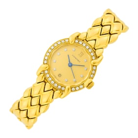Chaumet Paris Gold and Diamond '?lys?e' Wristwatch