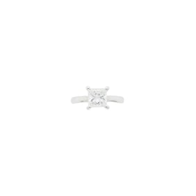 Silver and Diamond Ring
