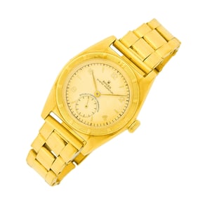 Rolex Gold 'Oyster Perpetual Bubbleback' Wristwatch, Ref. 5013