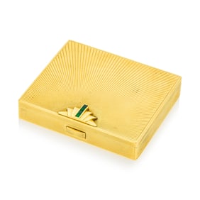 Gold and Emerald Case