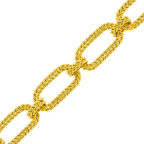 Hammerman Brothers Gold Link Bracelet