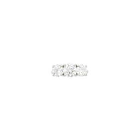 Platinum and Diamond Ring