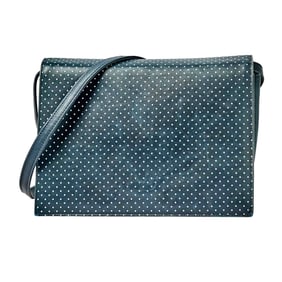 Valentino Navy Blue Polka Dot Bag