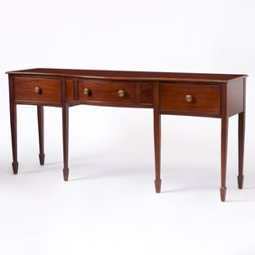 George III Style Mahogany Sideboard