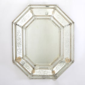 Venetian Style Mirror-Framed Mirror