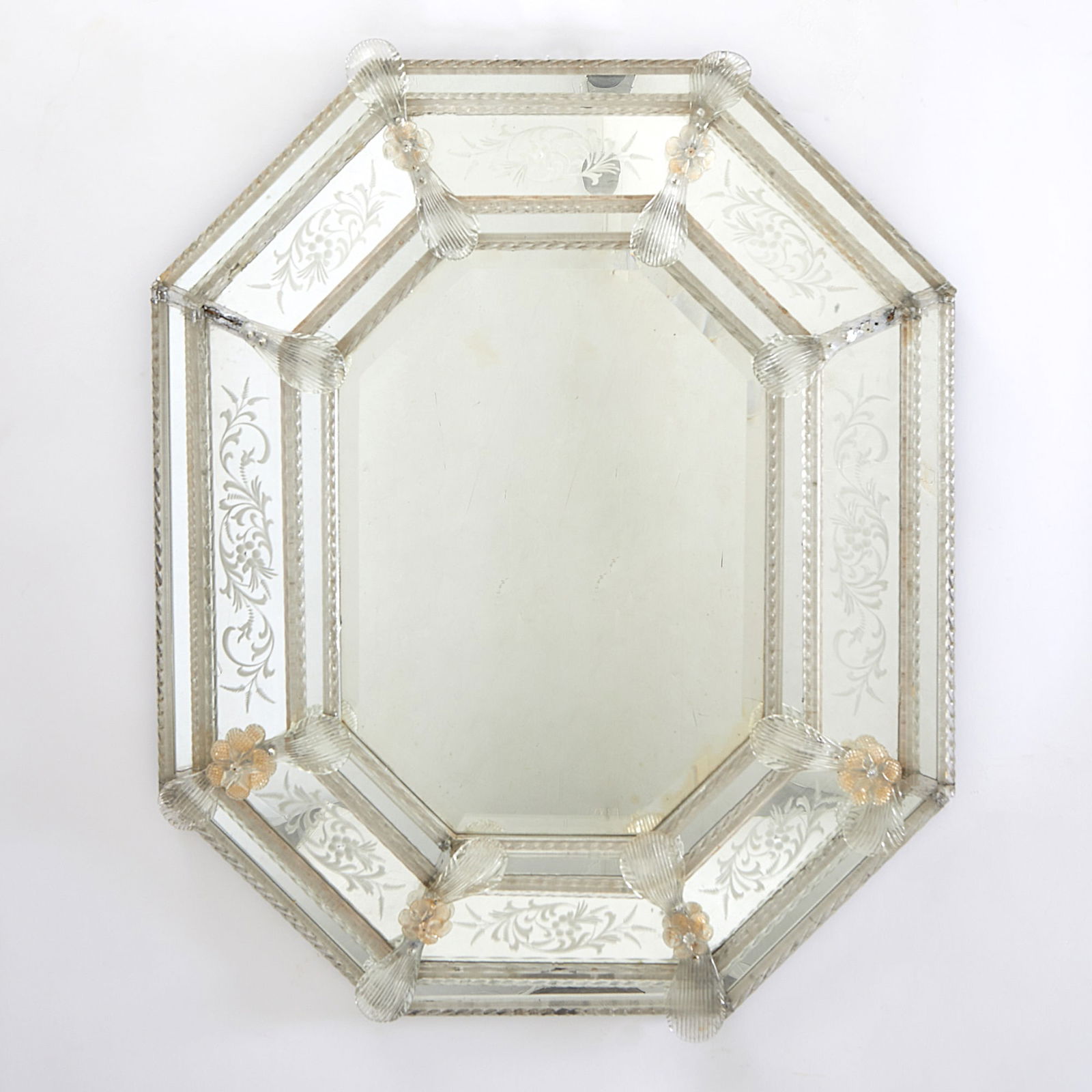 Venetian Style Mirror-Framed Mirror (1 of 3)