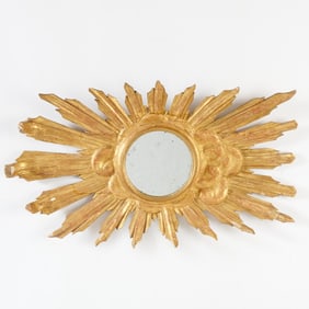 Giltwood Sunburst Mirror