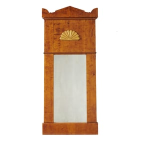 Biedermeier Cherrywood Mirror