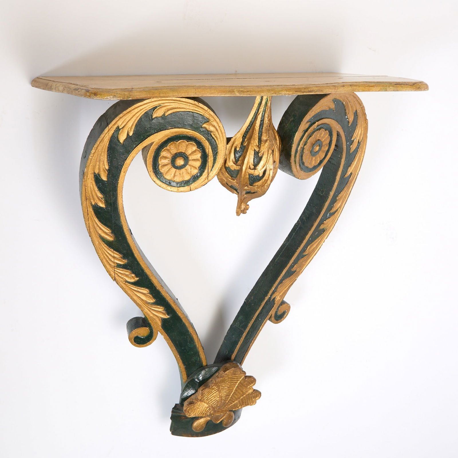 Italian Rococo Style Painted and Giltwood Console (1 of 6)