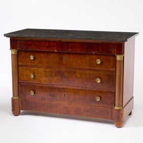 Empire Mahogany Chest of Drawers