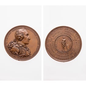 1805 Eccleston Medal, Baker 85, Musante GW-88. Bronze. Uncirculated Details.