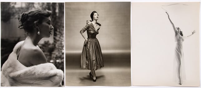 The important and extensive archive of original fashion photographs of model Dorothy Rice, 1945-85