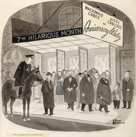A Charles Adams theater advertisement