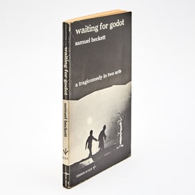 Waiting for Godot inscribed by Samuel Beckett