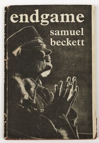A presentation copy of Endgame, inscribed by Beckett to his American director