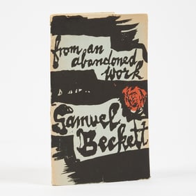 Samuel Beckett's From an Abandoned Work, inscribed