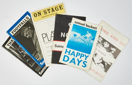 Eight works inscribed to Alan Schneider by Samuel Beckett