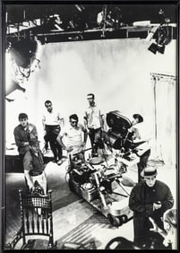 Beckett watches Buster Keaton from the rafters in his only film