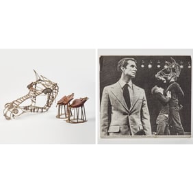 An original stage-worn costume from the first production of Equus