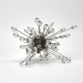 An Original Crystal "Sputnik" from the First Met Opera Chandelier