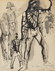 An original Pavel Tchelitchew costume design