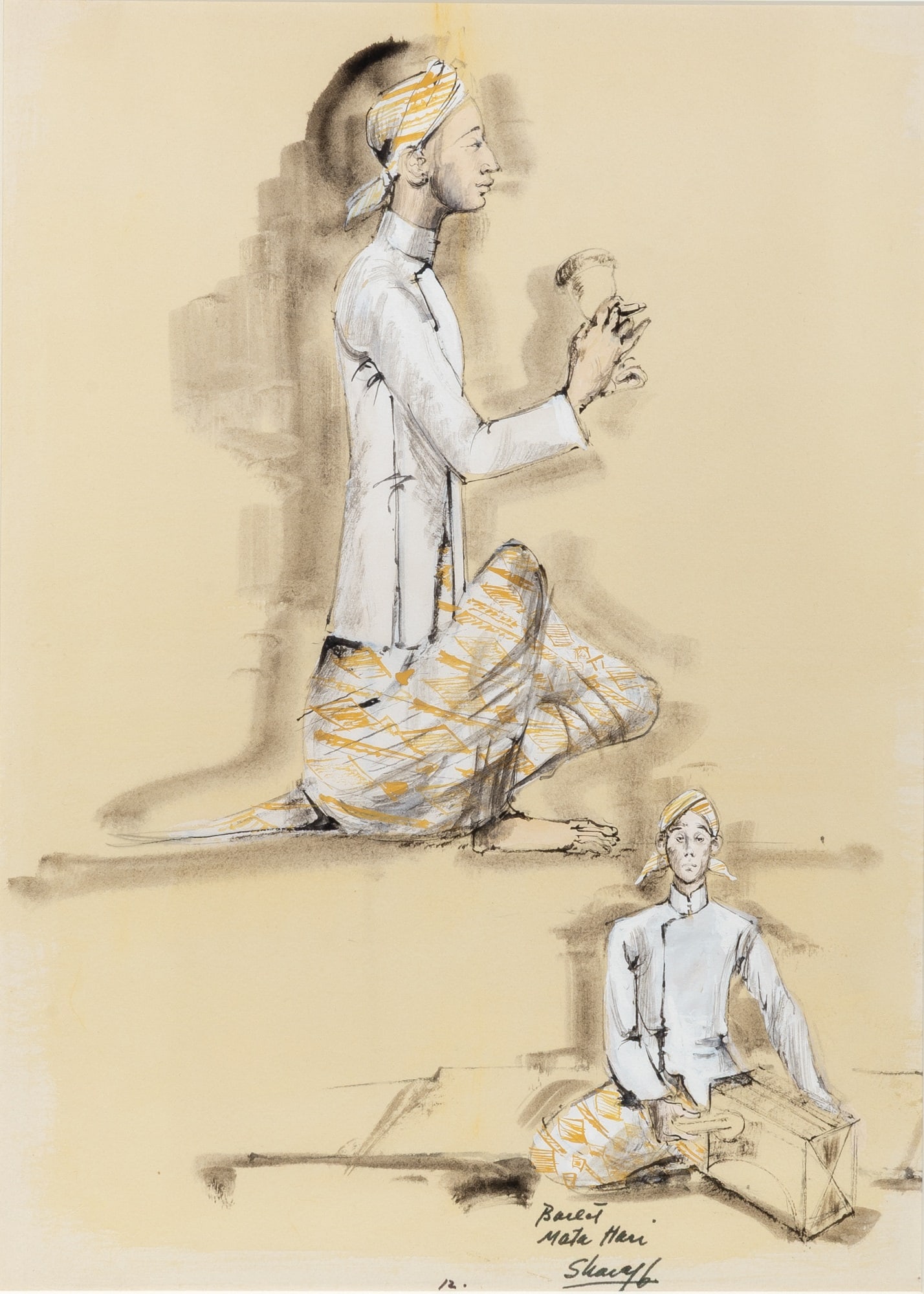 Irene Sharaff designs Mata Hari (1 of 4)