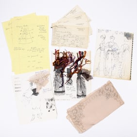 Three Barbara Matera Costume Bibles for Promises, Promises, Little Foxes, and A Patriot for Me