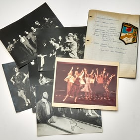 Barbara Matera Costume Bible for the first Broadway run of Evita