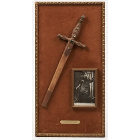 Is this the dagger I see before me? - Sir Herbert Tree's dagger from Macbeth