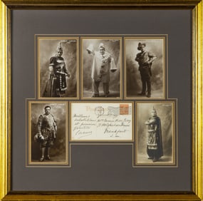 Enrico Caruso Signed Memorabilia